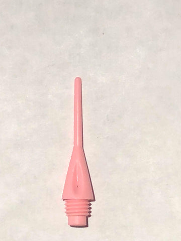 1/4" Dimpled Tips - 100ct (Pink)