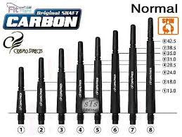 Cosmo Fit Shaft Carbon Normal Spinning (Black)